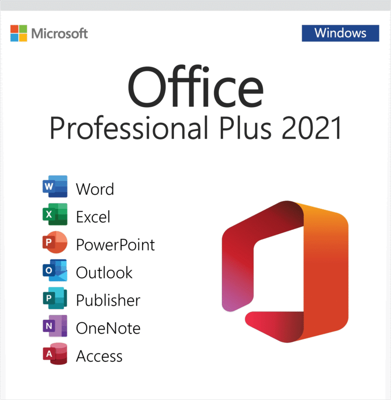 Microsoft Office 2021 Professional Plus – Lifetime License