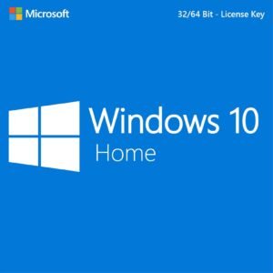 Microsoft Windows 10 Home 32/64 Bit - Lifetime License Key