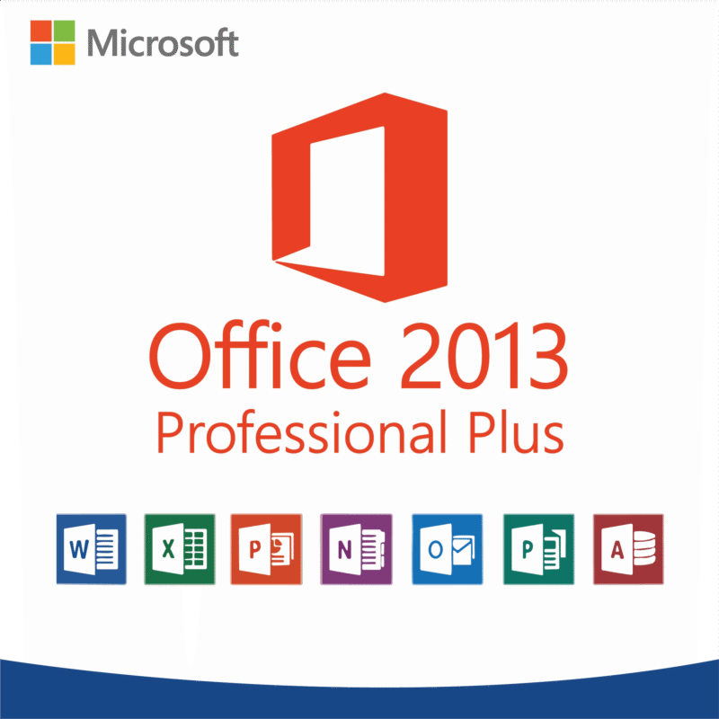 Microsoft Office 2013 Professional Plus – Lifetime License